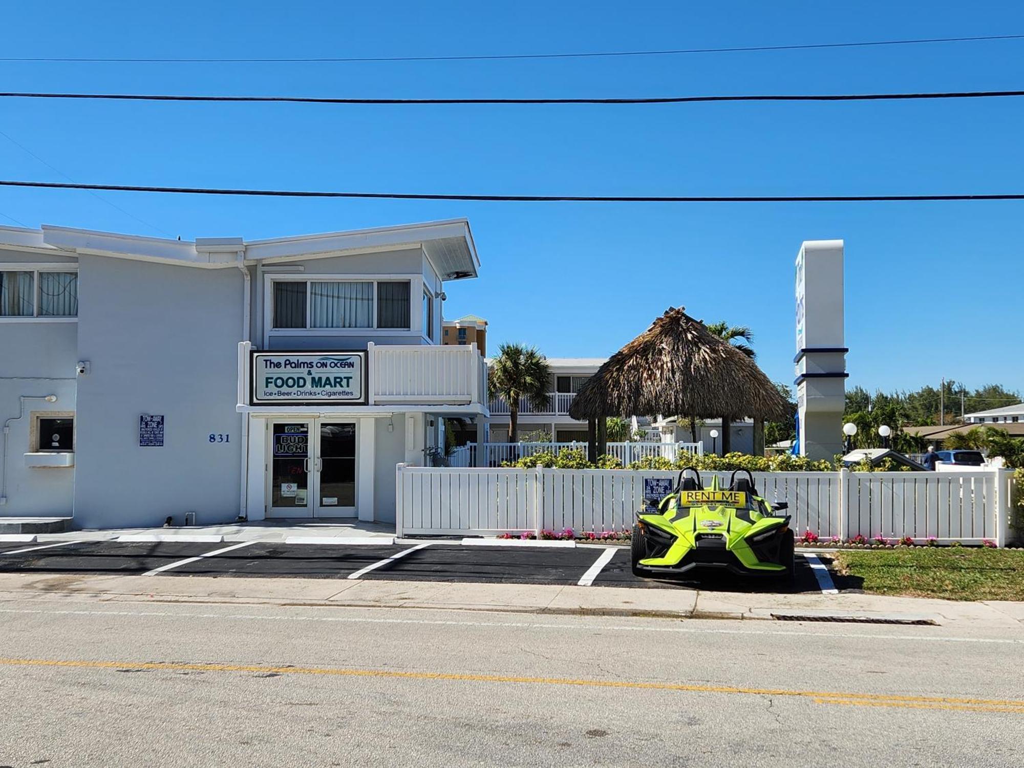 The Palms On Ocean Motell Pompano Beach Exteriör bild